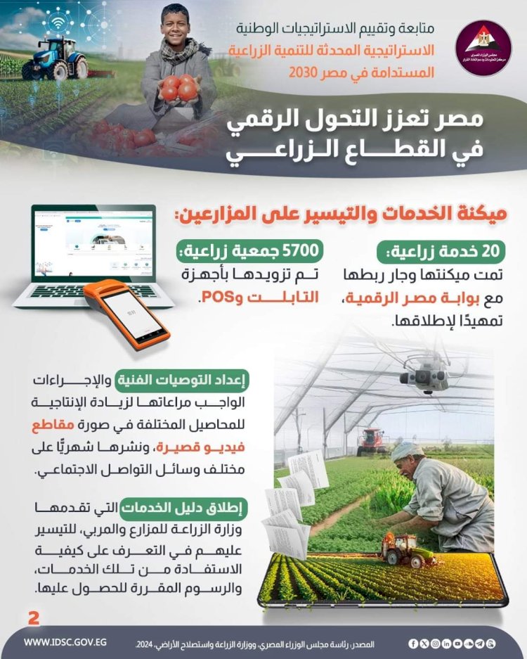 الزراعة تستعرض تقرير حول انشطة المركزية للارشاد الزراعي