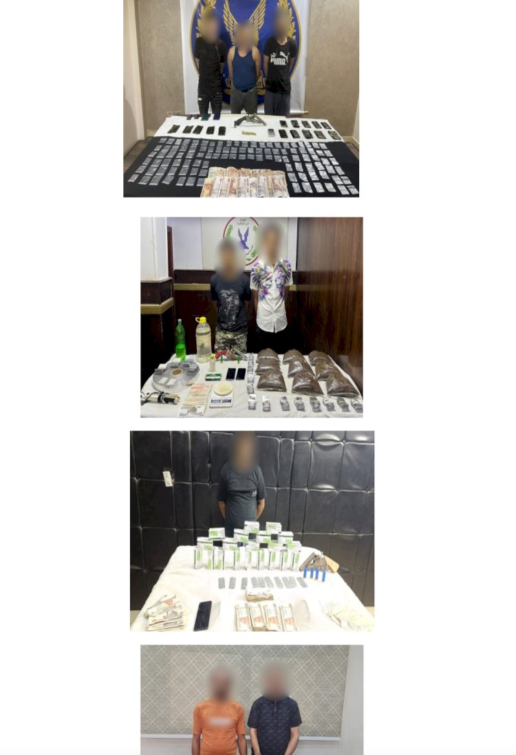 القبض علي تجار المخدرات بالقاهرة