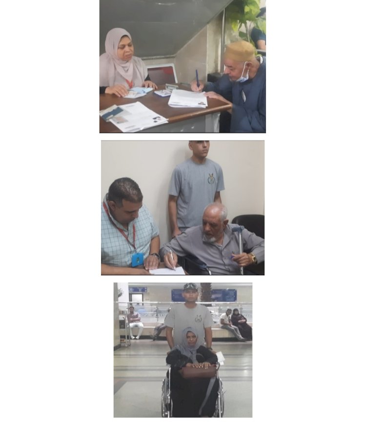 الجوازات تستقبل المرضي وكبار السن وذوي الاحتياجات لحصولهم علي المستندات