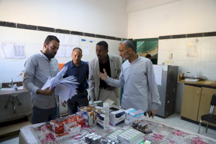 جامعة جنوب الوادي تنظم قافلة طبية بقرية البراهمة بقفط ضمن برنامج " بداية"