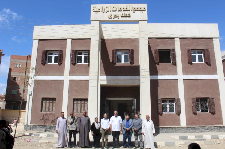 الارشاد الزراعي يتفقد مجمع الخدمات الزراعية بالفيوم