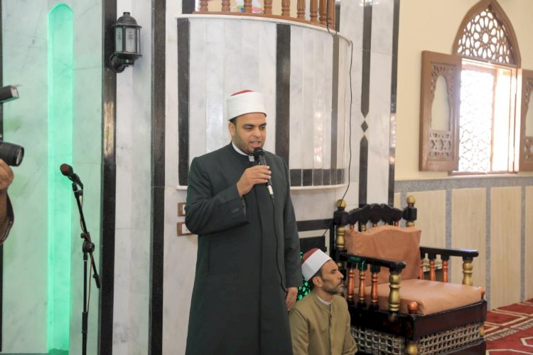 "سراج"يفتتح مسجد "عباد الرحمن" بسوهاج الجديدة