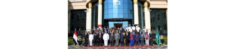 أكاديمية الشرطة تستقبل وفد من اعضاء الهيئات الدبلوماسية بمجلس السلم والامن بمفوضية الاتحاد الافريقي