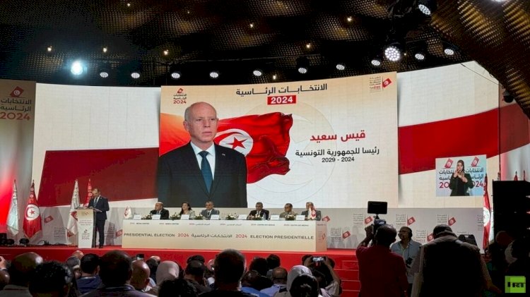 قيس سعيد يفوز في الانتخابات الرئاسية التونسية بنسبة 90.69%
