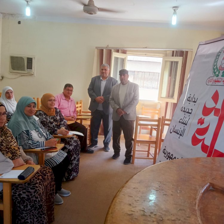 تنفيذ البرنامج التدريبى قانون الخدمة المدنية رقم ٨١ بفعاليات مشاركة تنظيم وإدارة سوهاج بمبادرة بداية