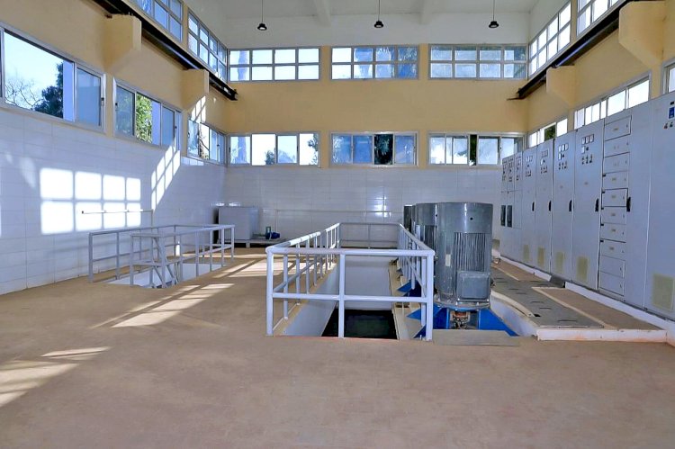 تشغيل مشروع الصرف الصحي بالمنشاه بسوهاج