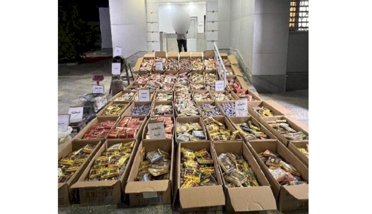 القبض علي عامل لقيامه بادارة  ورشة لتصنيع الالعاب النارية بالفيوم