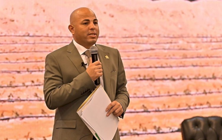 المهندس هيثم حسين يكشف تفاصيل مشروع مدينة دواجن مصر بمؤتمر ريادة الأعمال العربي