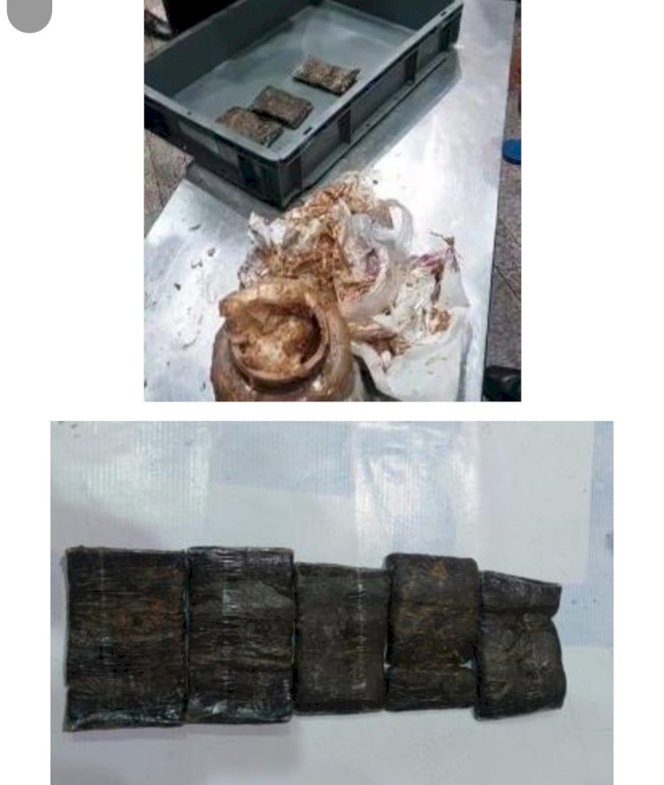 ضبط راكب بحوزته حشيش علي متن احدي الرحلات الجوية