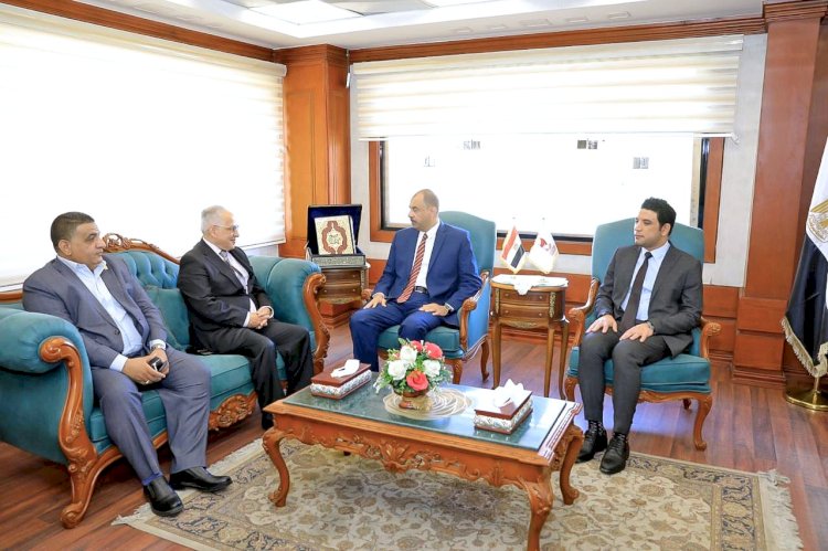 محافظ سوهاج يستقبل رئيس اللجنة البارالمبية