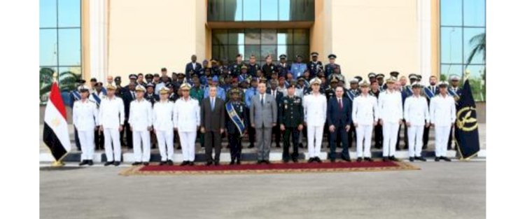 تخريج ٣ دورات تدريبية للكوادر الامنية الافريقية من اكاديمية الشرطة