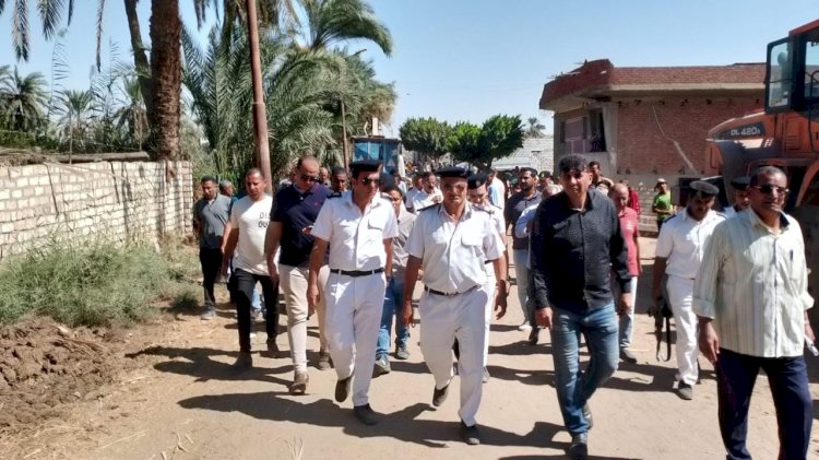 محافظ المنيا: إزالة 570 حالة تعدٍ واسترداد 367 فدانًا ضمن الموجة 24