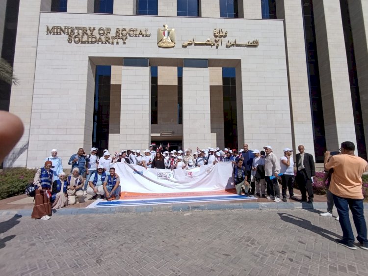 التضامن الاجتماعي تستقبل طلاب المدارس من ذوي الاعاقة