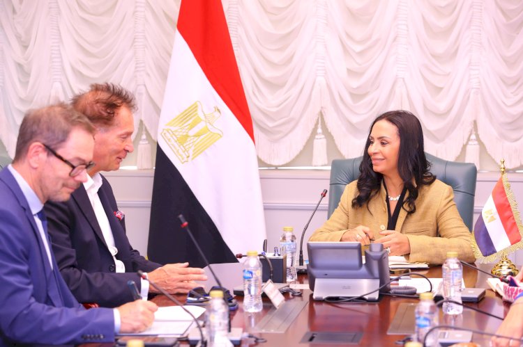 وزيرة التضامن تجتمع بوفد وزارة التعاون الاقتصادي والتنمية الألمانية