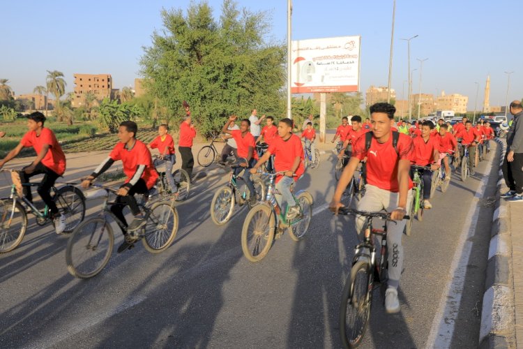 "محافظ سوهاج "يشهد مهرجان الشباب والرياضة للدراجات والمشي