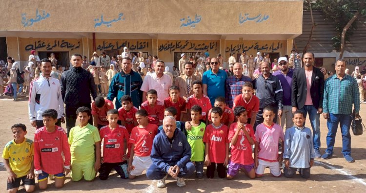 إنطلاق بطولة كرة القدم للمرحلة الإبتدائية بمدارس أبوتشت