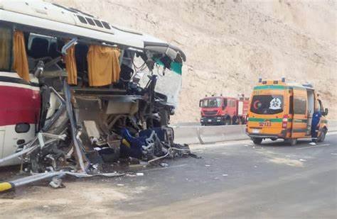 39 مصابًا في حادث أتوبيس الإسكندرية