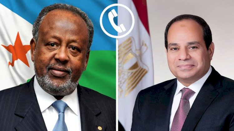 الرئيس السيسي يجري اتصالًا هاتفيًا بالرئيس الجيبوتي