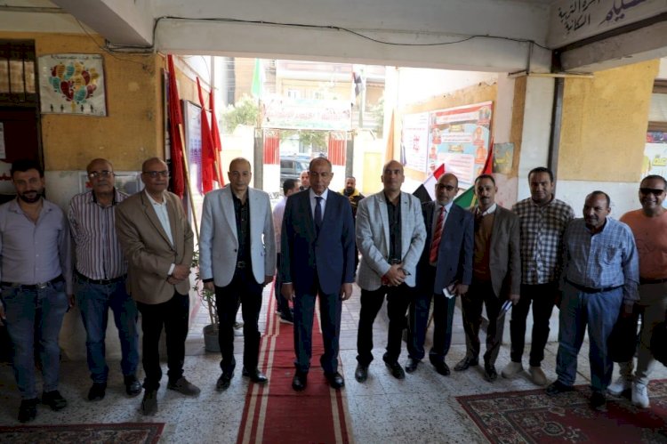 محافظ المنيا يتفقد عدداً من المدارس
