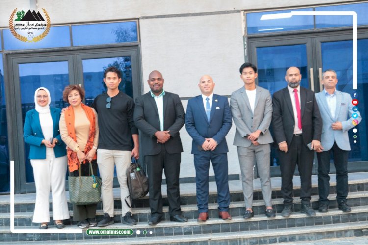 م.هيثم حسين يستقبل وفدا من المستثمرين الماليزيين لدعم السوق المصري