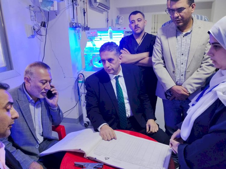 وكيل وزارة الصحة يتفقد المنشآت الصحية بسيدي سالم بكفر الشيخ