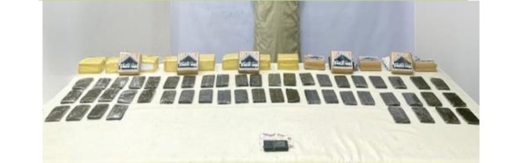 ضبط مواد مخدرة  قيمتها 18,5 مليون جنيه بالشرقية والاسكندرية والجيزة