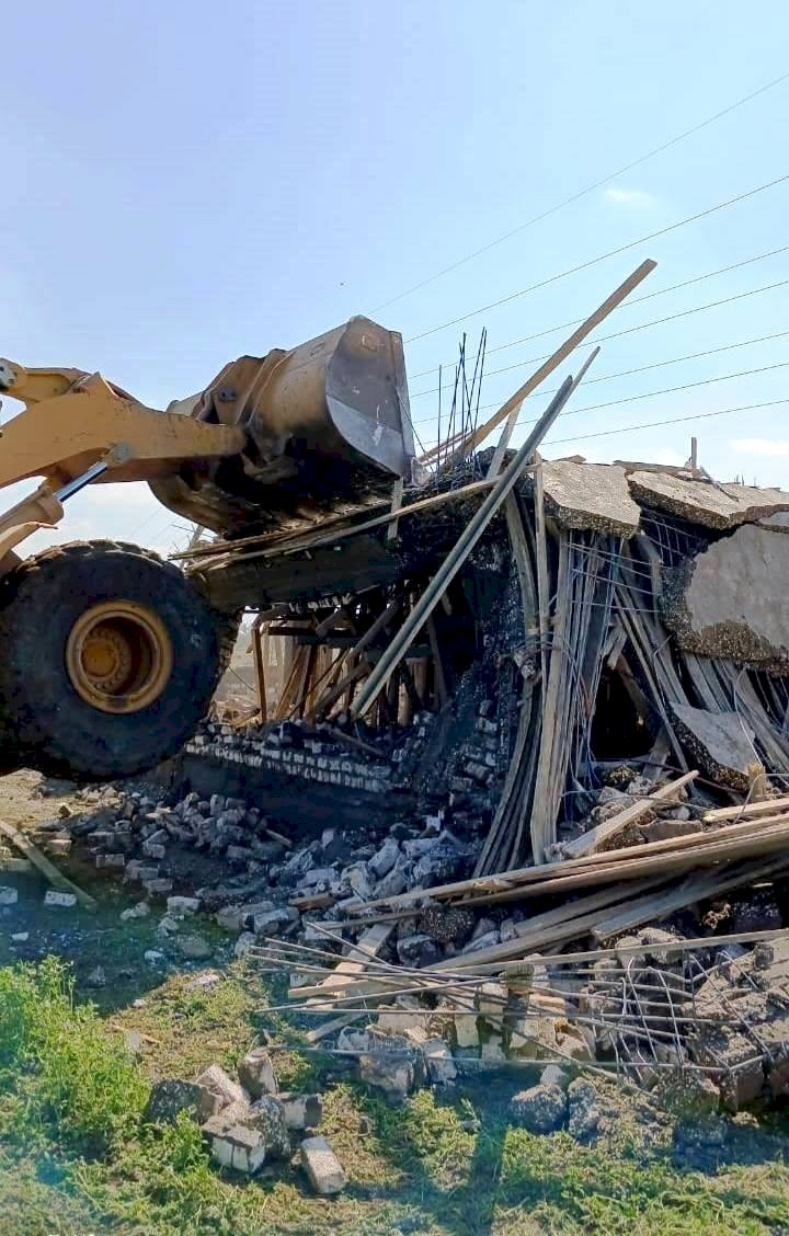 " سراج " : إزالة 96 حالة تعدي على أملاك الدولة والأراضي الزراعية