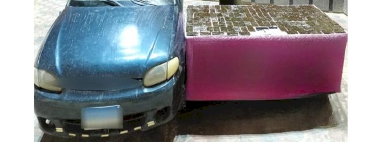 ١٥ كيلو حشيش بحوزة تاجر بمطروح