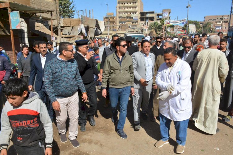 تحرير 203 محضر مخالفات وإنذارات متنوعة بسوهاج