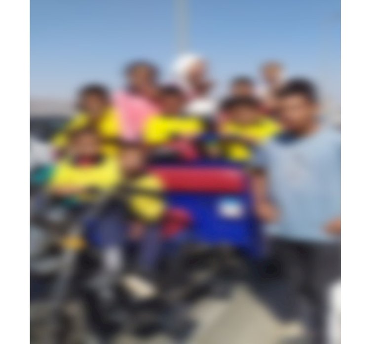 القبض علي سائق تروسيكل تعريض حياة  الطلاب  للخطر بالجيزة