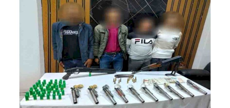 القبض علي تشكيل عصابي تخصص في الاتجار في الاسلحة بالبحيرة