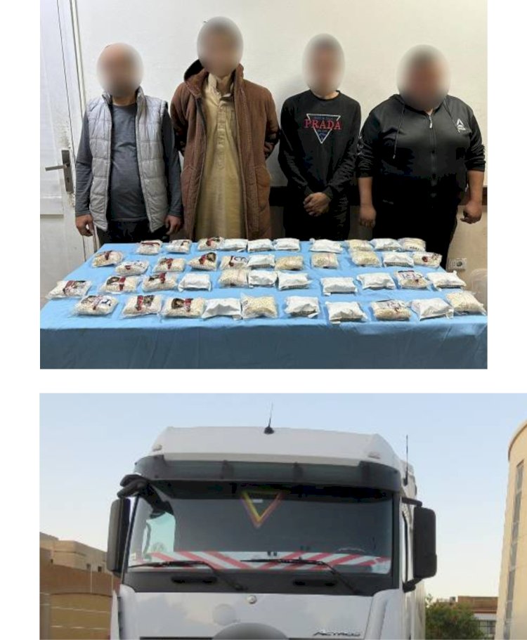 الاجهزة الامنية تحبط اكبر محاولة لتهريب الكبتاجون قيمتها اكثر من مليار جنيه