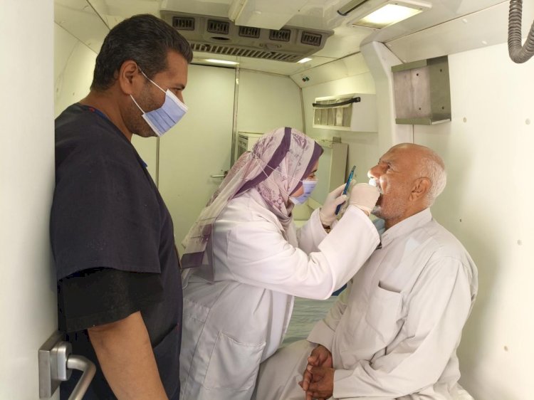 مبادرة بداية : تقديم 1205خدمة صحية خلال قافلة طبية مجانية بقرية الشيخ حسين بملوى