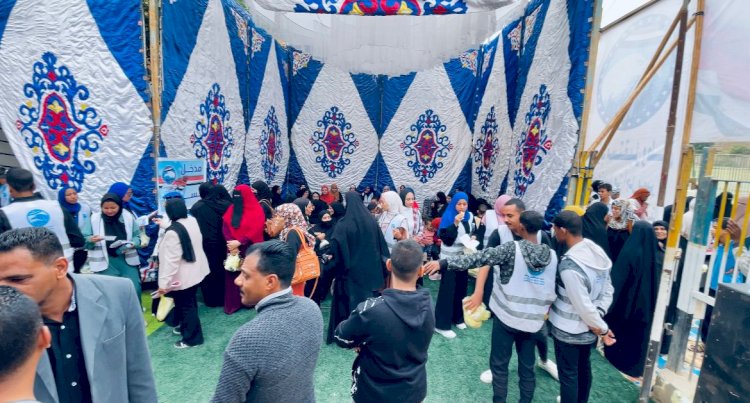 مستقبل وطن قنا يوقّع الكشف الطبي على 1000 مواطن بمركز قفط