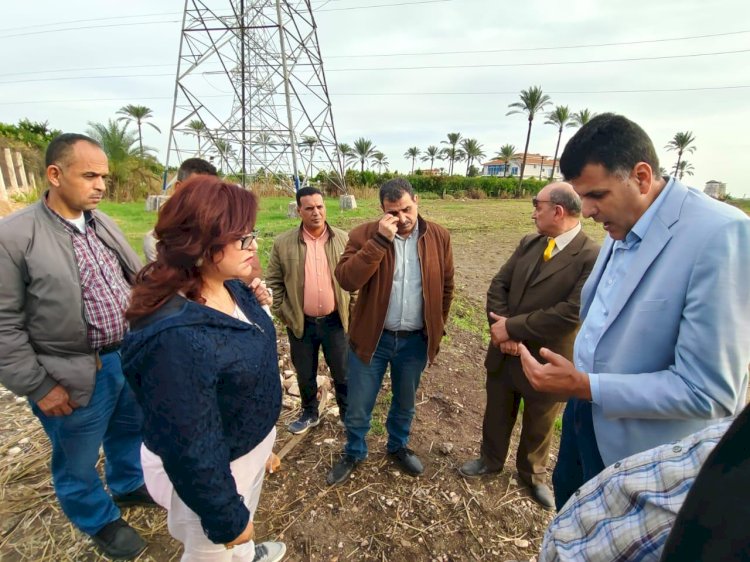 "رئيس تحسين الأراضي" يتابع المشروعات بالإسكندرية والبحيرة