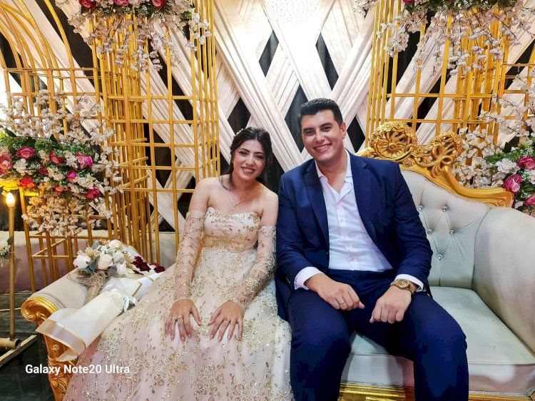 خطوبة فارس الشباب فادي عادل علي جميلة مصر نيرمين رأفت