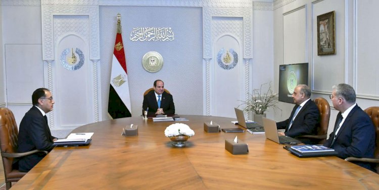 السيسي يتابع توفير احتياجات قطاع الكهرباء من المواد البترولية