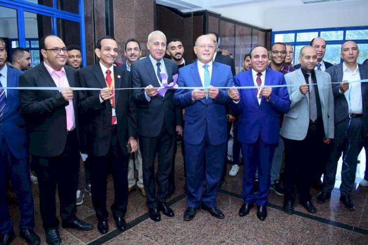 النعماني يتفقد ٥٣ اختراع بمعرض المؤتمر الدولي الرابع للإبتكار بجامعة سوهاج