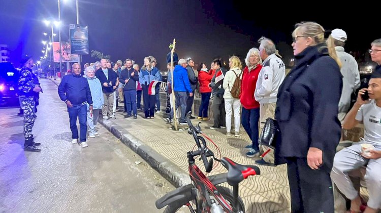 سوهاج تستقبل 66 سائحًا أجنبيًا لزيارة المعالم السياحية والأثرية