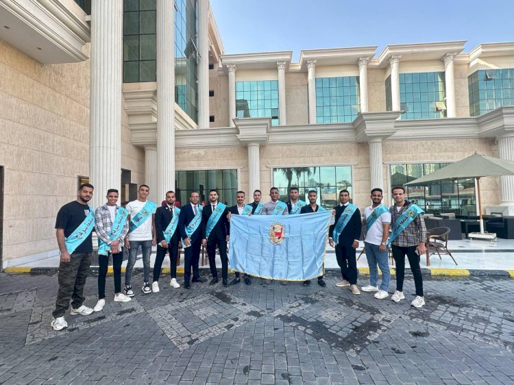 وفد من جامعة سوهاج يزور مدينة مصر الدولية للألعاب الأولمبية بالعاصمة الإدارية
