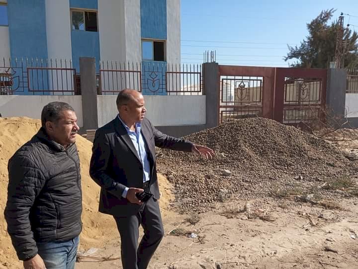 متابعة مستمرة لمشروعات المبادرة الرئاسية " حياة كريمة " بمراكز المنيا