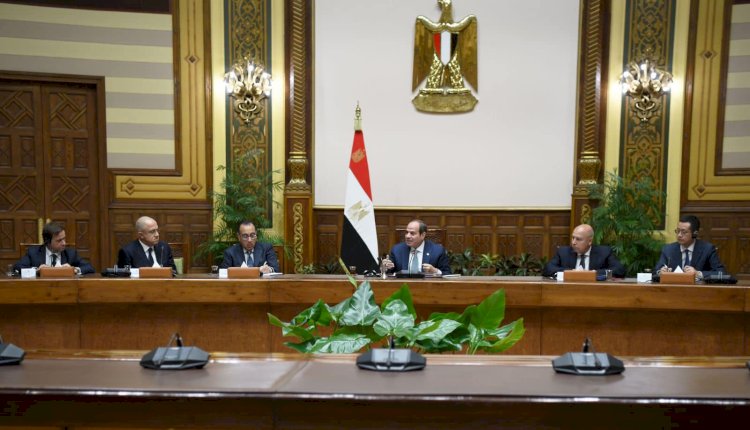 السيسي خلال اجتماعه برؤساء الشركات الدولية: مهتمون بتفعيل الشراكات مع الكيانات الإقليمية