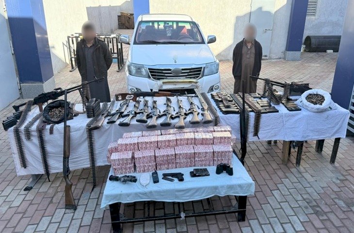 ضبط اخطر تشكيل عصابي لتجارة المخدرات والاسلحة بمطروح