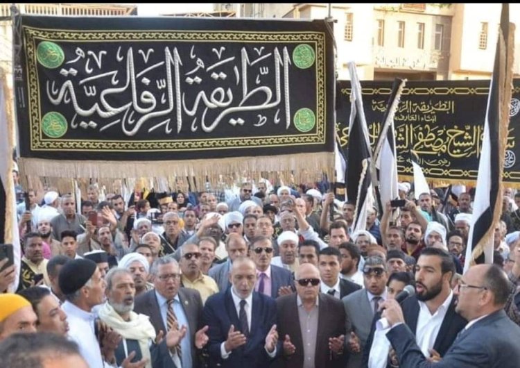 الرفاعية يستغيثون بالقصبي لإنقاذ المولد