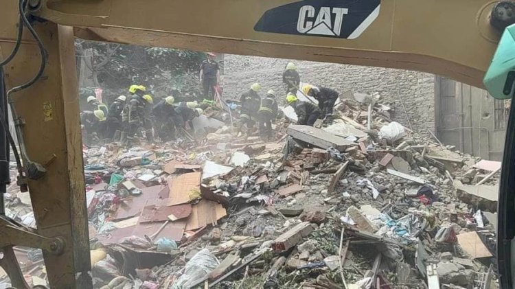 7 جثث تحت الأنقاض.. القصة الكاملة لعقار الوايلي المنهار