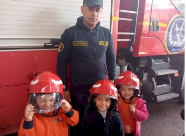 الحماية المدنية تستقبل التلاميذ والاطفال ببنى سويف