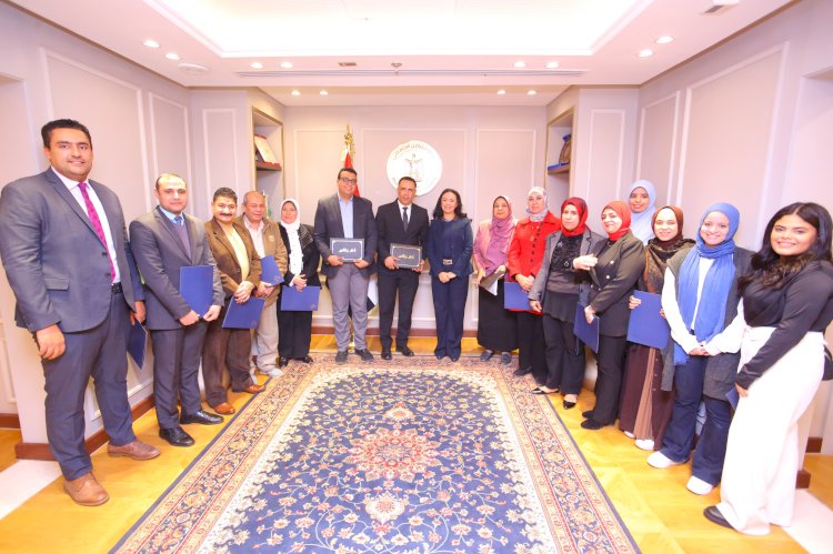 "إدارة الإعلام "أفضل فريق عمل بوزارة التضامن