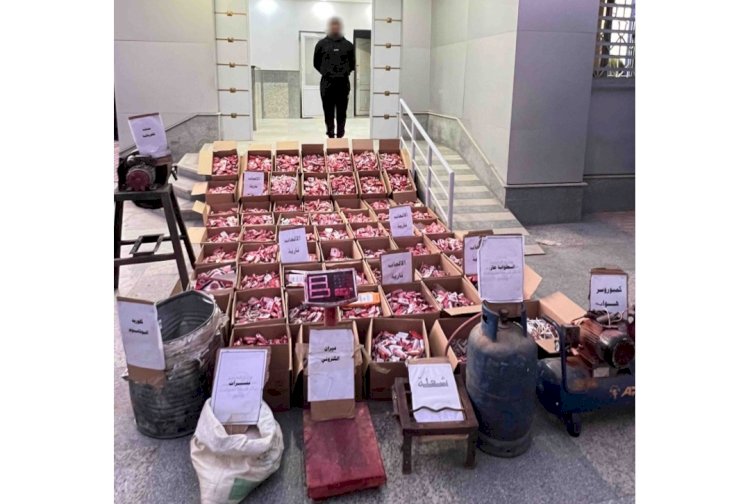 ضبط عامل لادارته ورشة لتصنيع الالعاب النارية بالفيوم