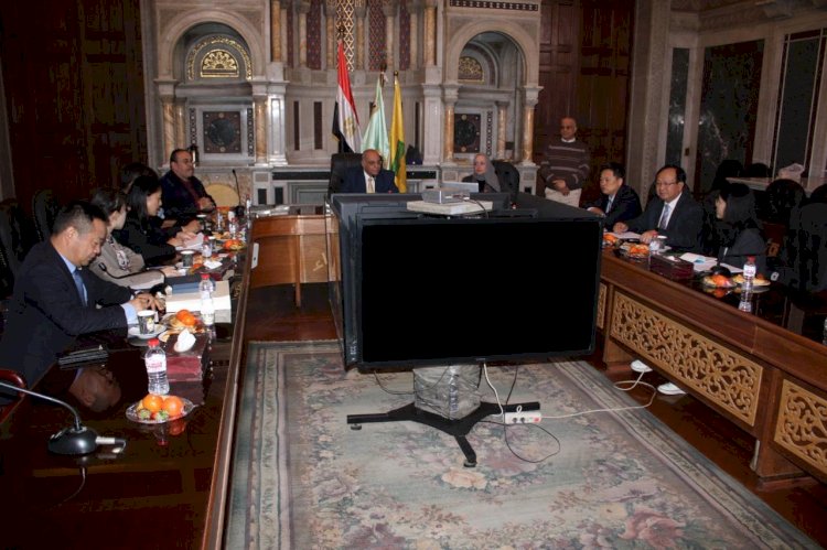 بحوث الصحراء يبحث التعاون العلمي مع الصين في مجالات الزراعة والبيئة