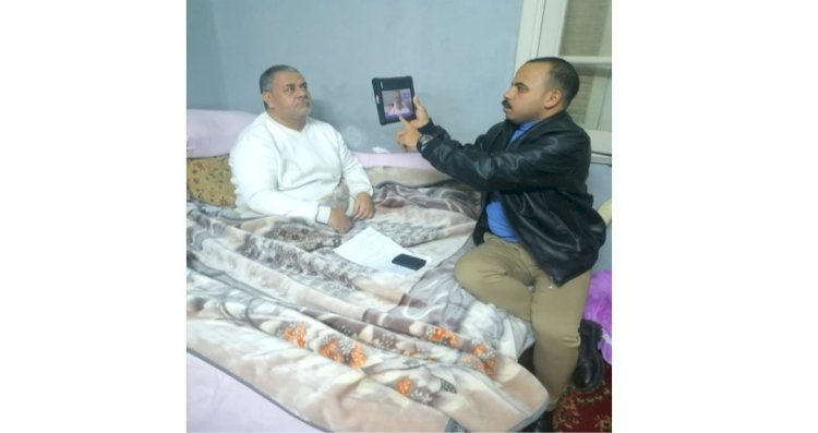 مأمورية لاستخراج بطاقة احد ذوي الهمم بمنزلة